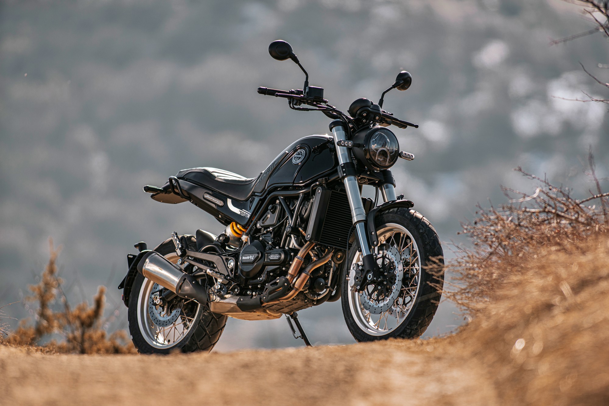 Мощные и надежные: китайские мотоциклы Benelli Leoncino 500 Trail обещают стать бестселлерами в России