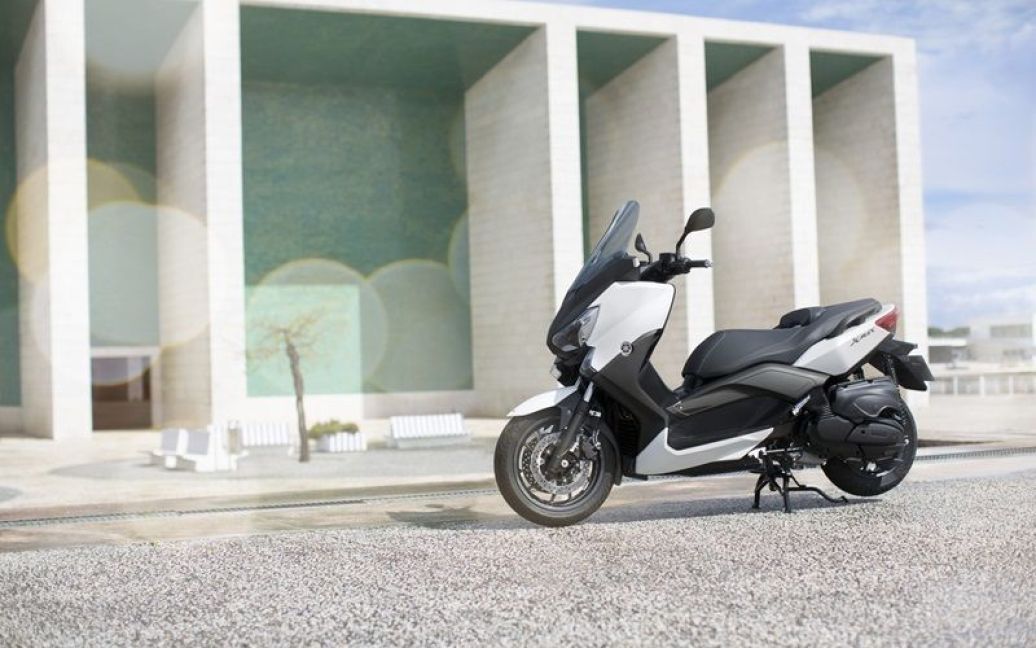 Представление нового скутера Yamaha