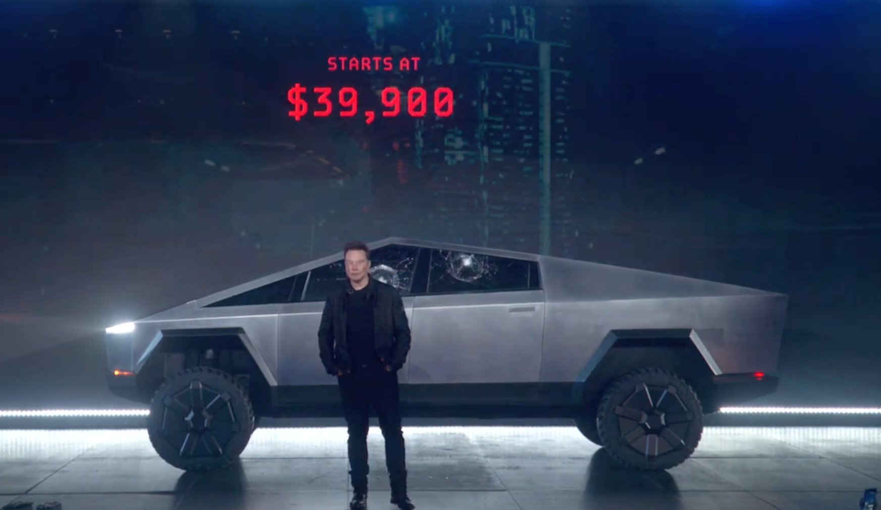 Анонс Cybertruck Performance