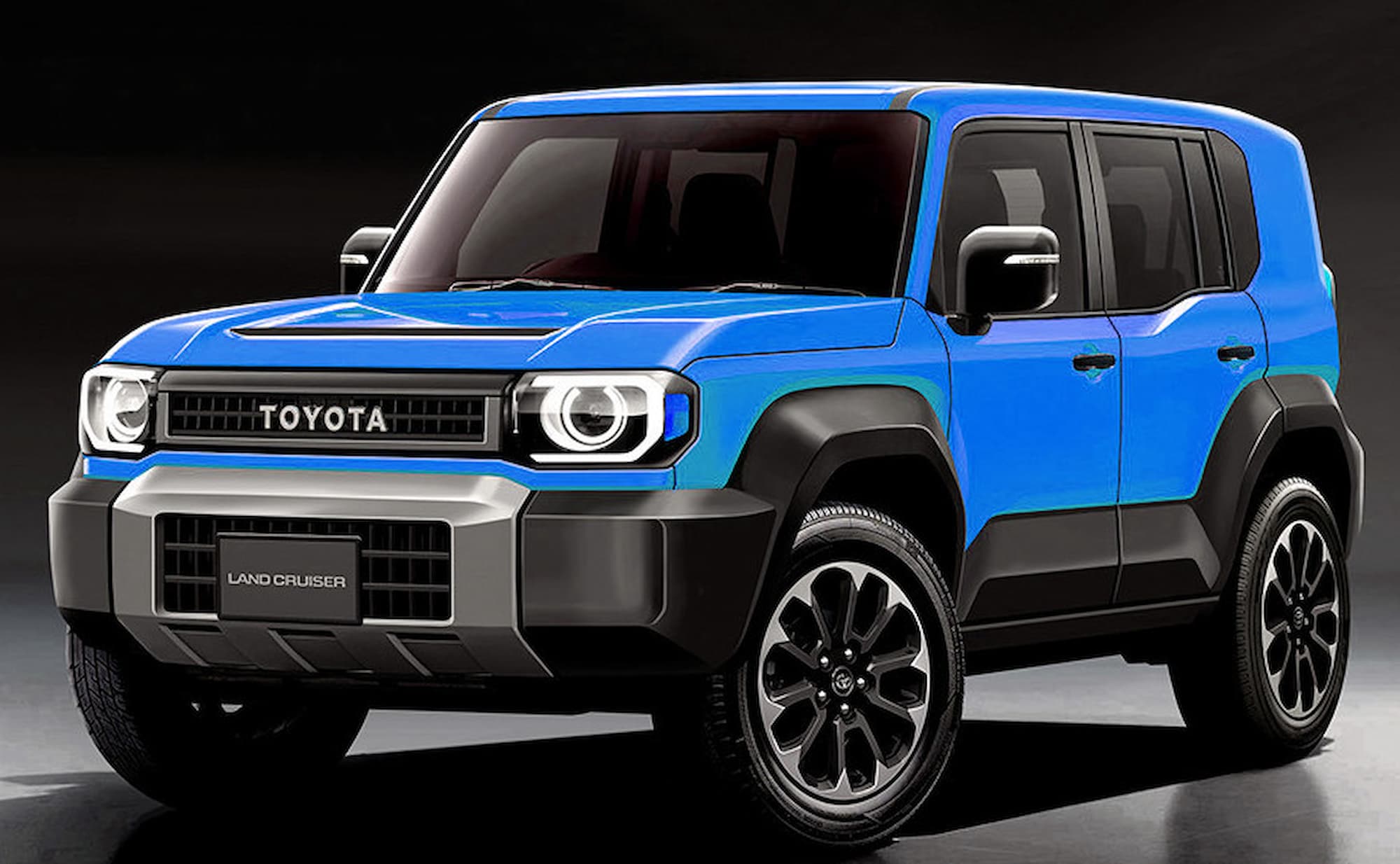 Внутреннее оснащение новой Toyota Land Hopper