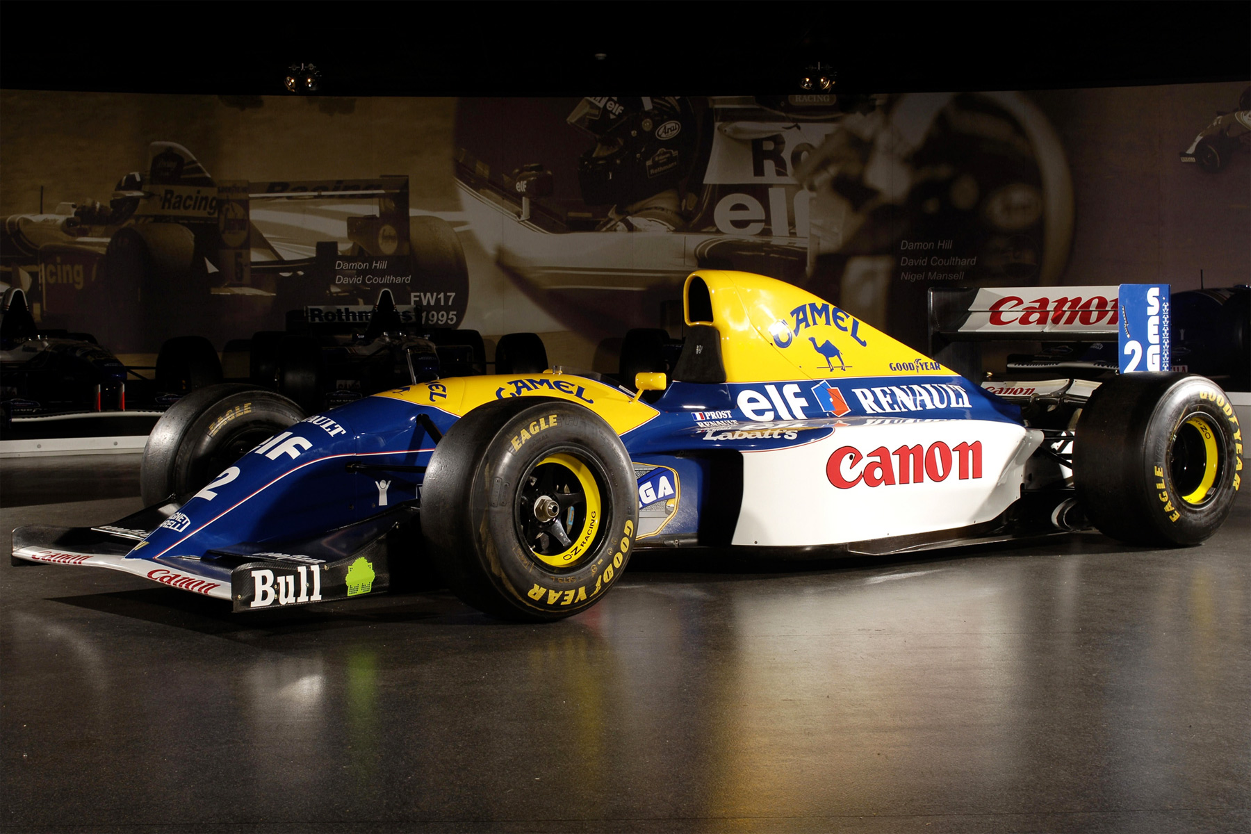 Уникальный дизайн и аэродинамика болида Williams FW15C