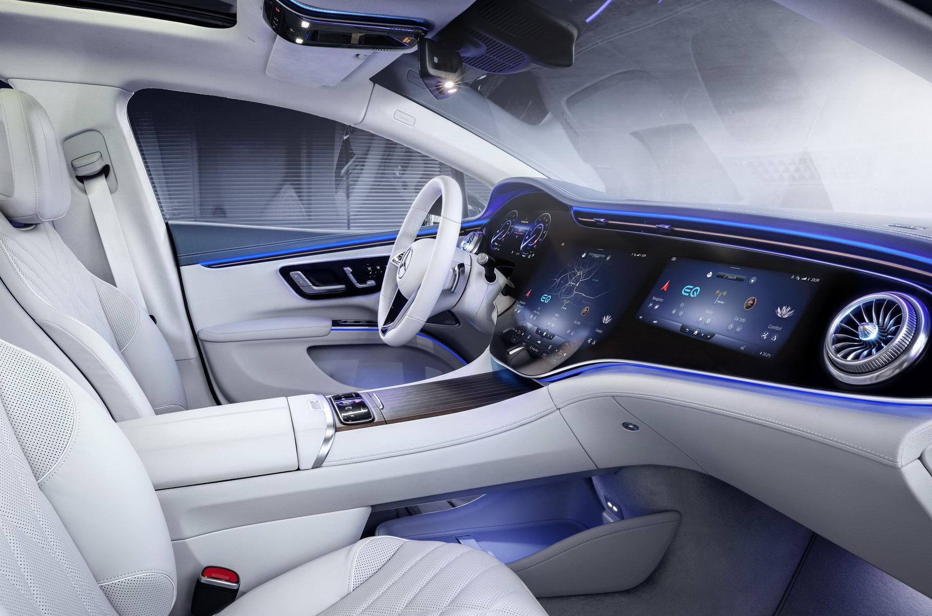 Mercedes-Benz EQS – новый премиальный электромобиль