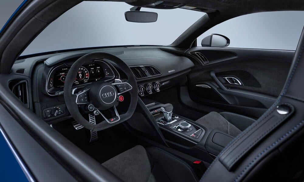 Мощность и скорость Audi R8 2023