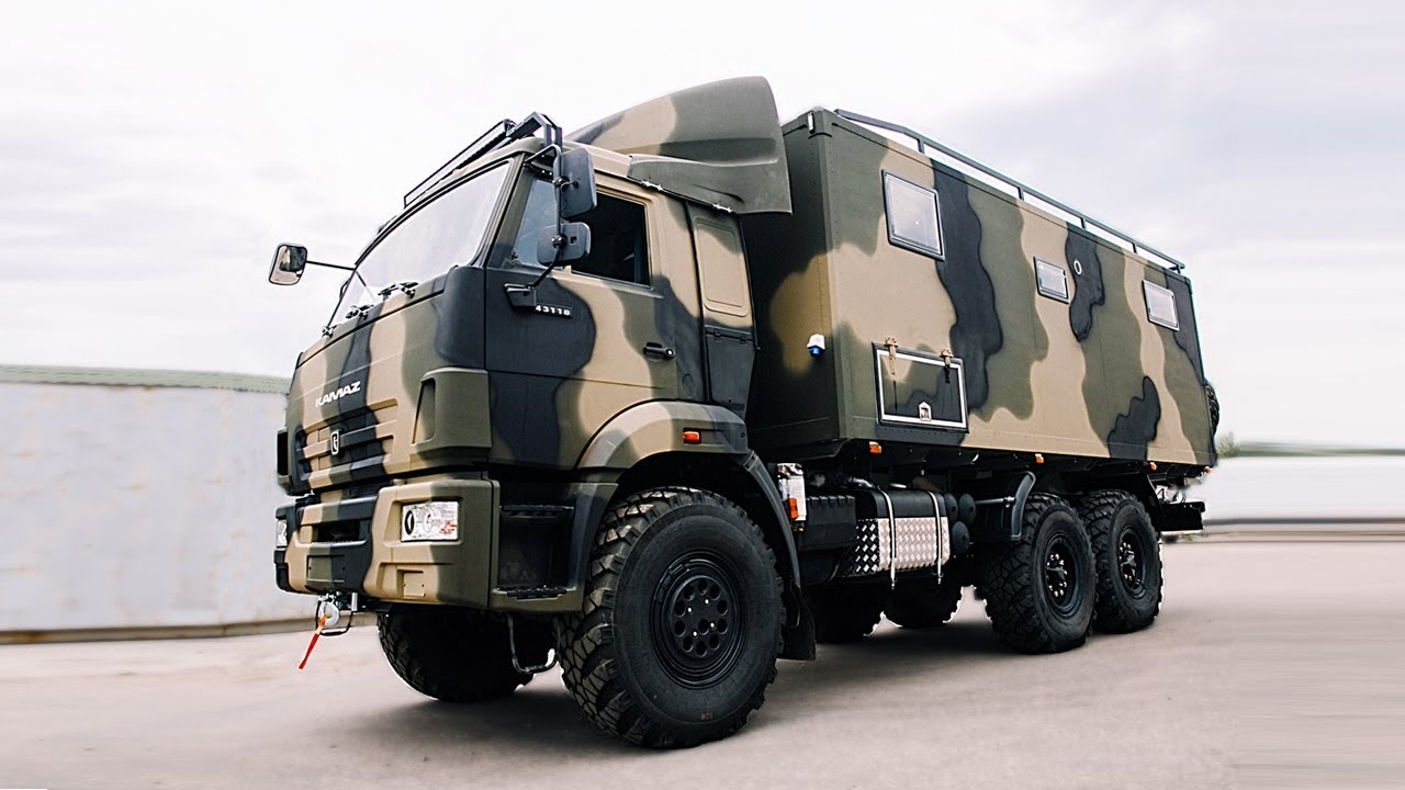 Как устроен автодом на базе КАМАЗа?