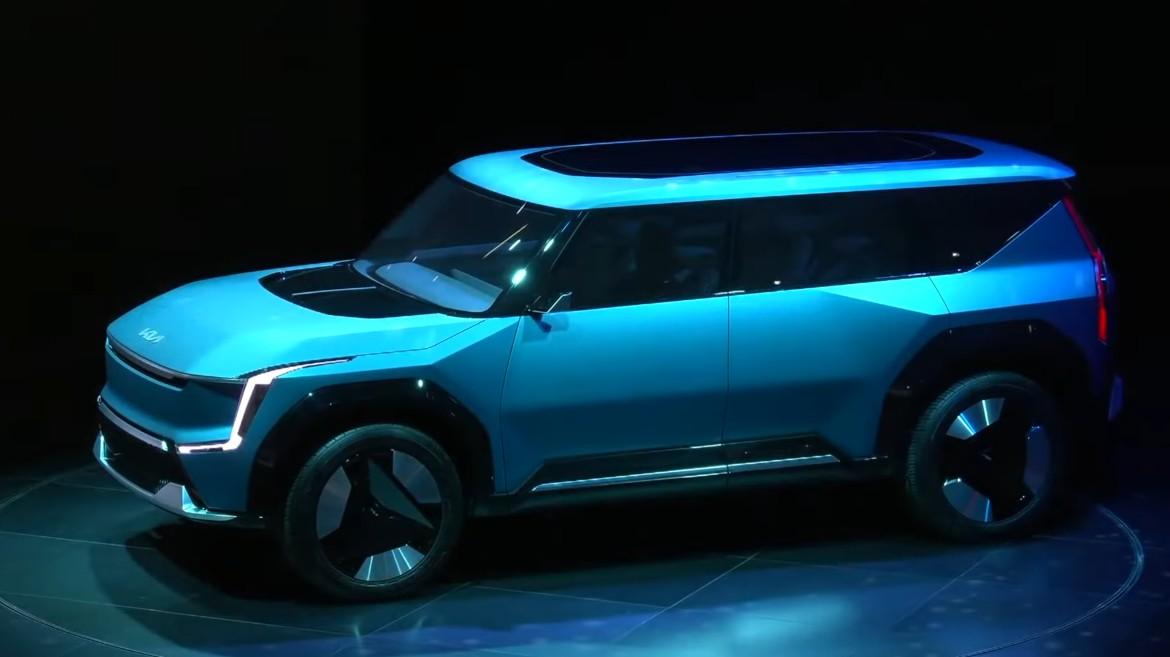 Kia анонсировала премьеру электрокара Concept EV9 в Лос-Анджелесе