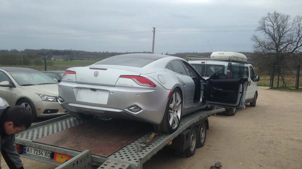 Специфика кузовного ремонта Fisker Karma
