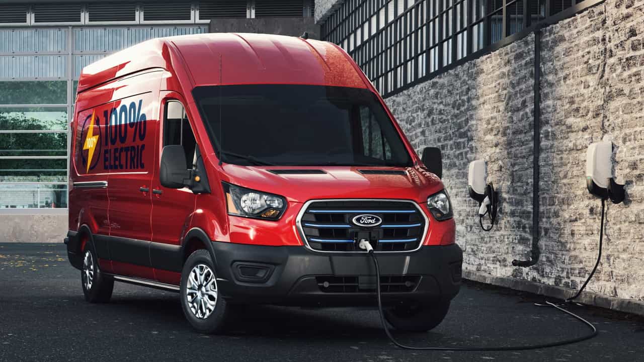 Свежие детали о электрическом Ford E-Transit