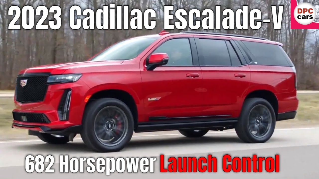 Роскошный Cadillac Escalade-V 2023 года
