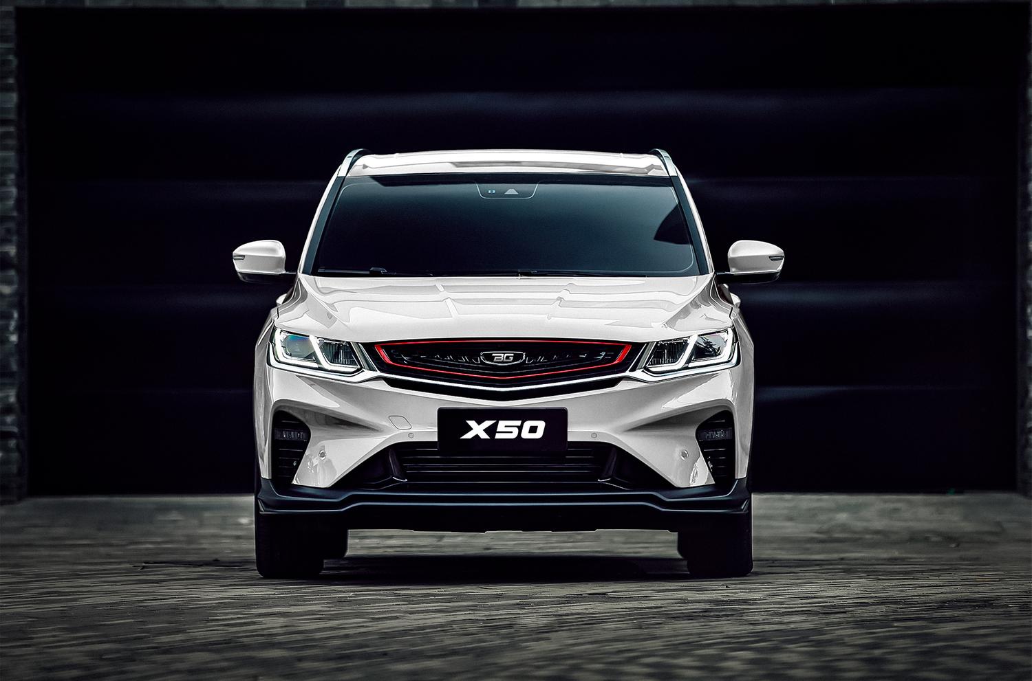 Китайско-белорусский кроссовер Belgee X50