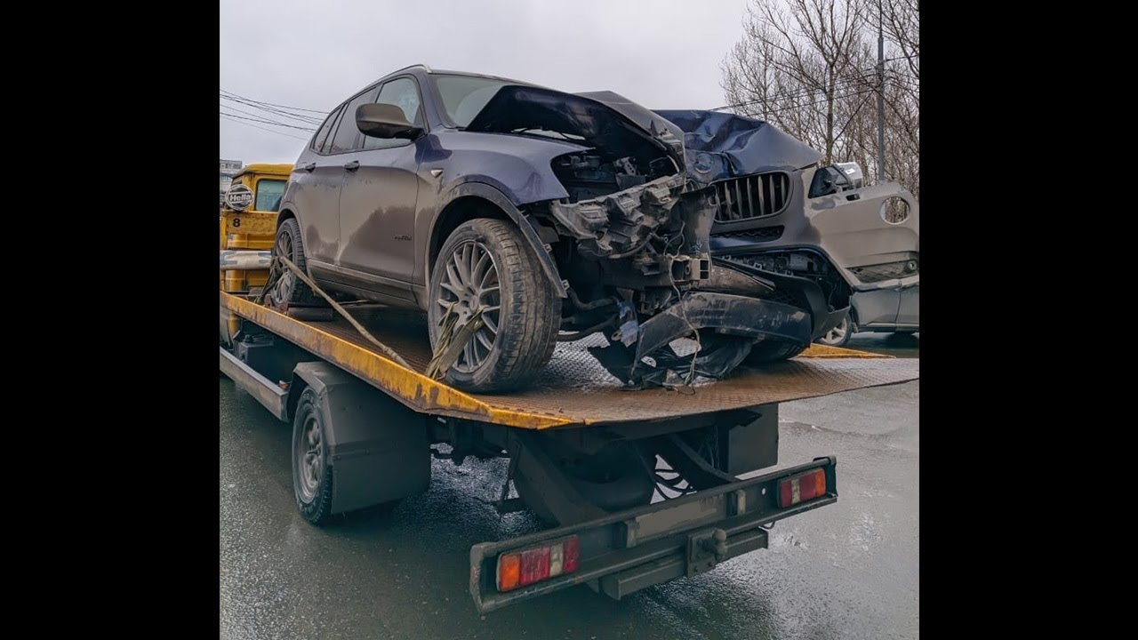 Восстановление BMW X3 после аварии