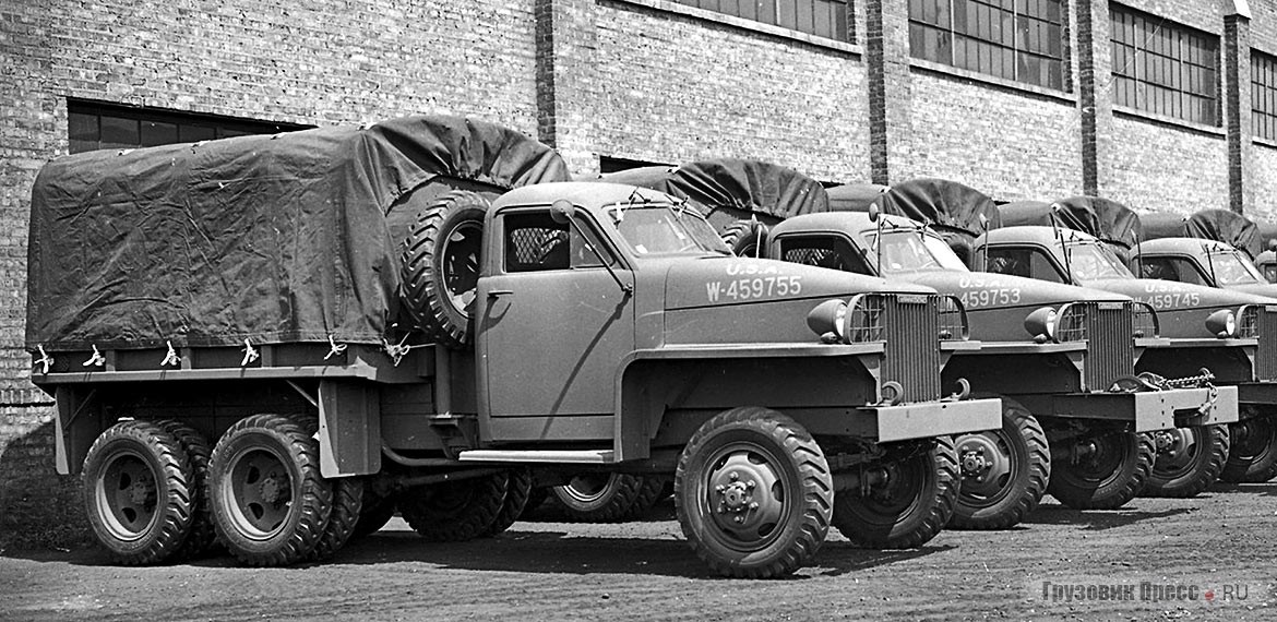 Производство Studebaker US6 в США