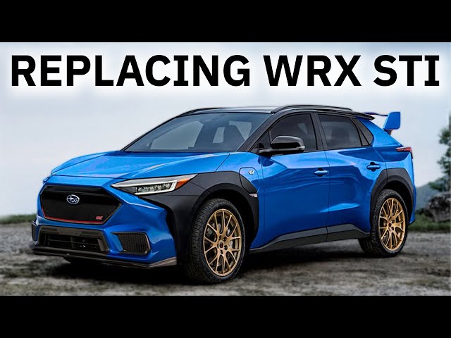 Subaru WRX STI уступает место электромобилю Solterra