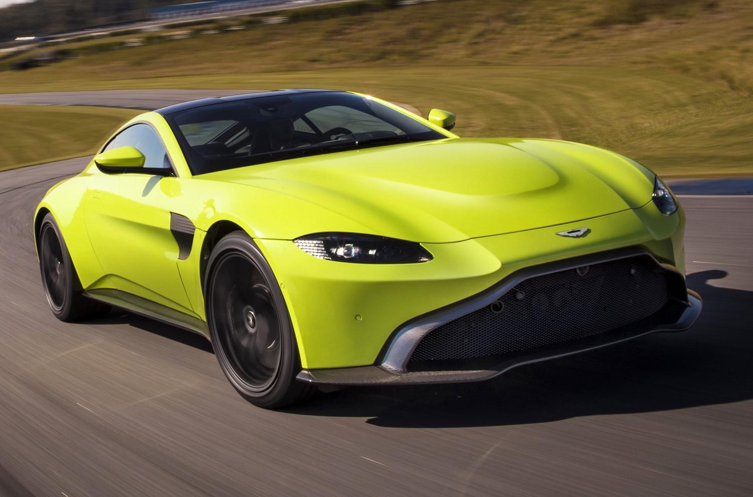 Анонс нового Aston Martin V12 Vantage