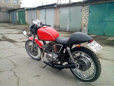 Иж мотоцикл: от старья к Cafe Racer