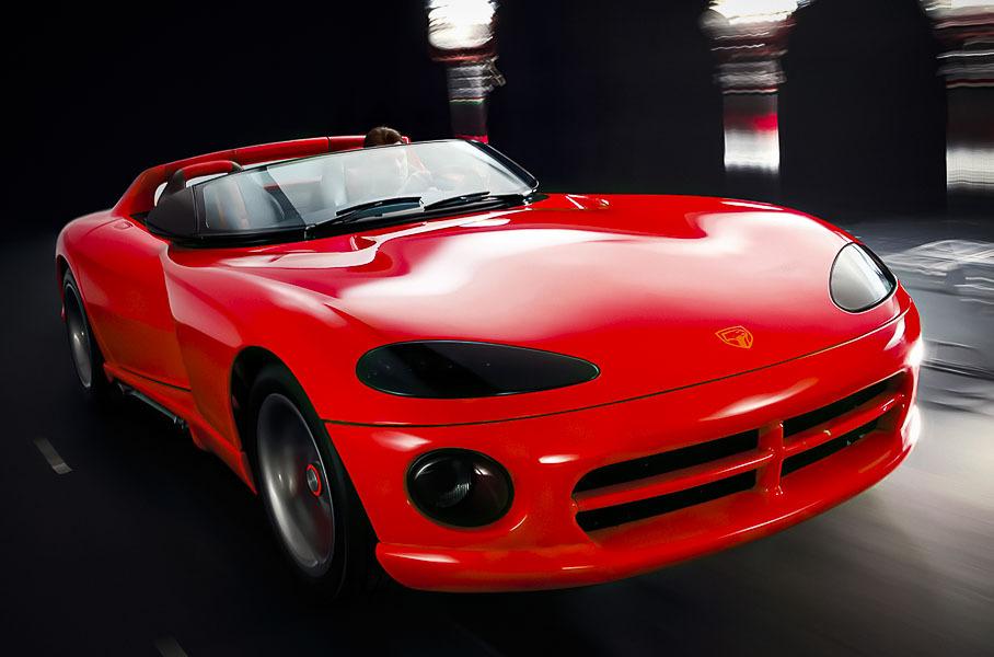 Dodge Viper - мощный спорткар