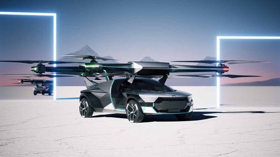 Технические особенности летающего автомобиля Xpeng AeroHT