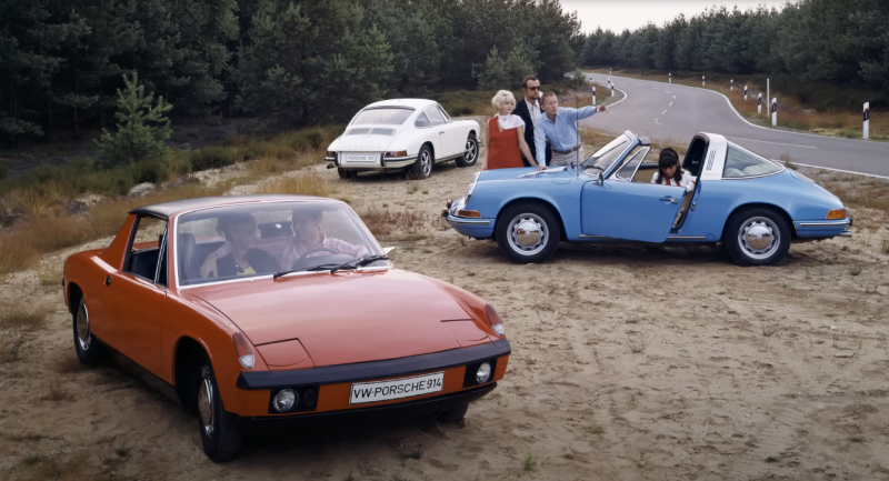 Porsche 914: легендарный модельный ряд