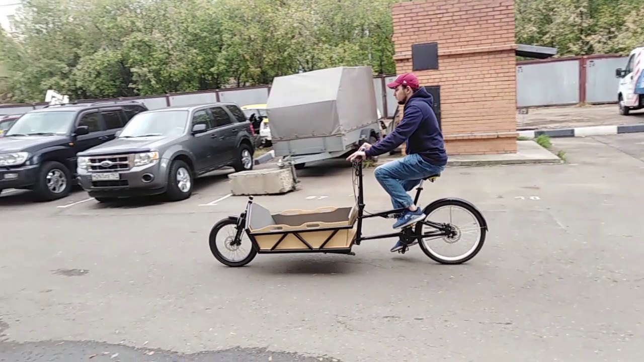 Грузовые велосипеды для дачников