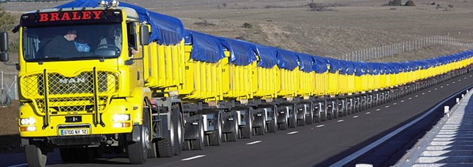 Преимущества использования австралийских автопоездов