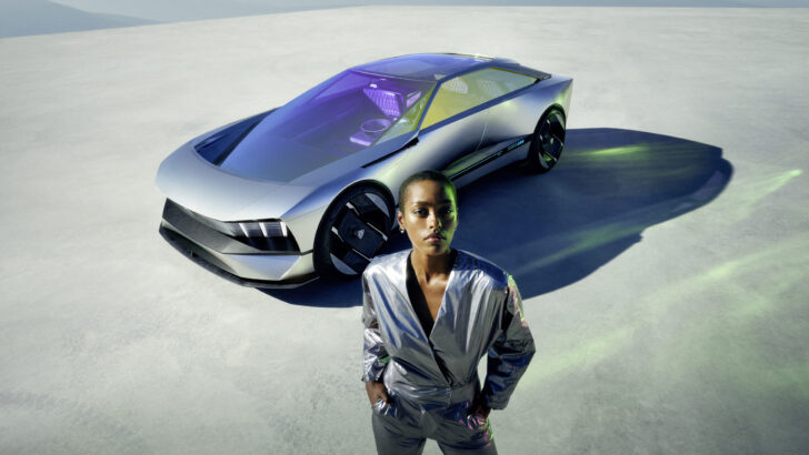 Уникальный дизайн Peugeot Inception