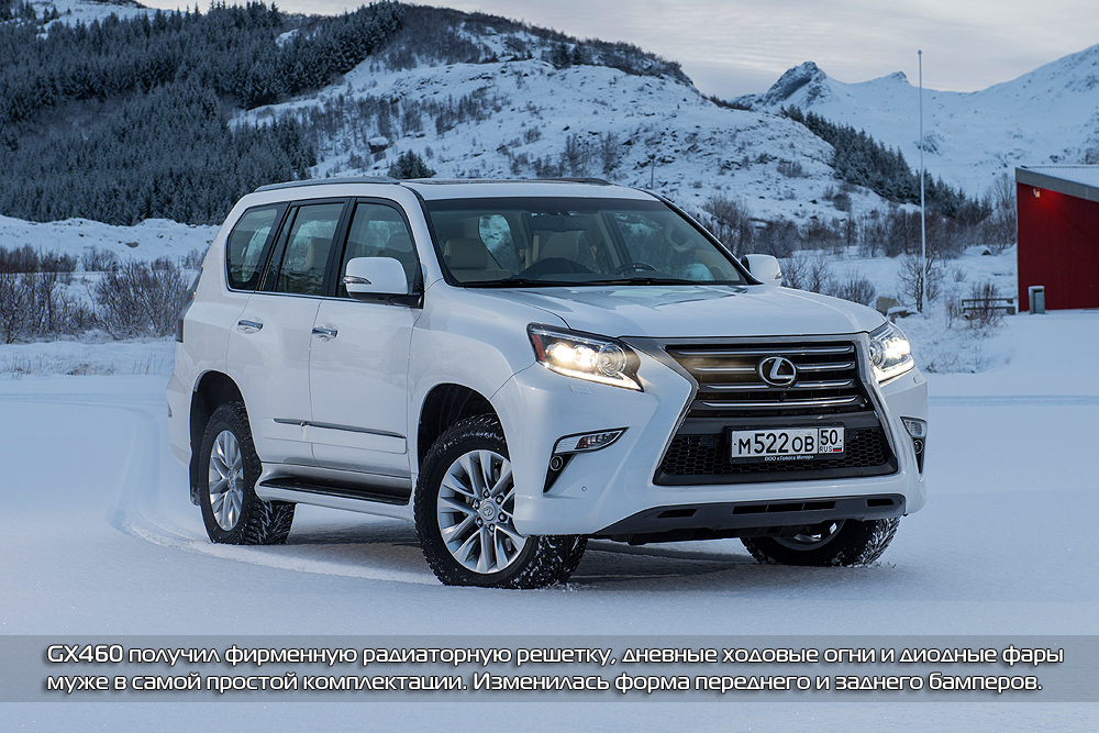 Автомобиль Lexus GX 460 II: обзор спецификаций и технических характеристик