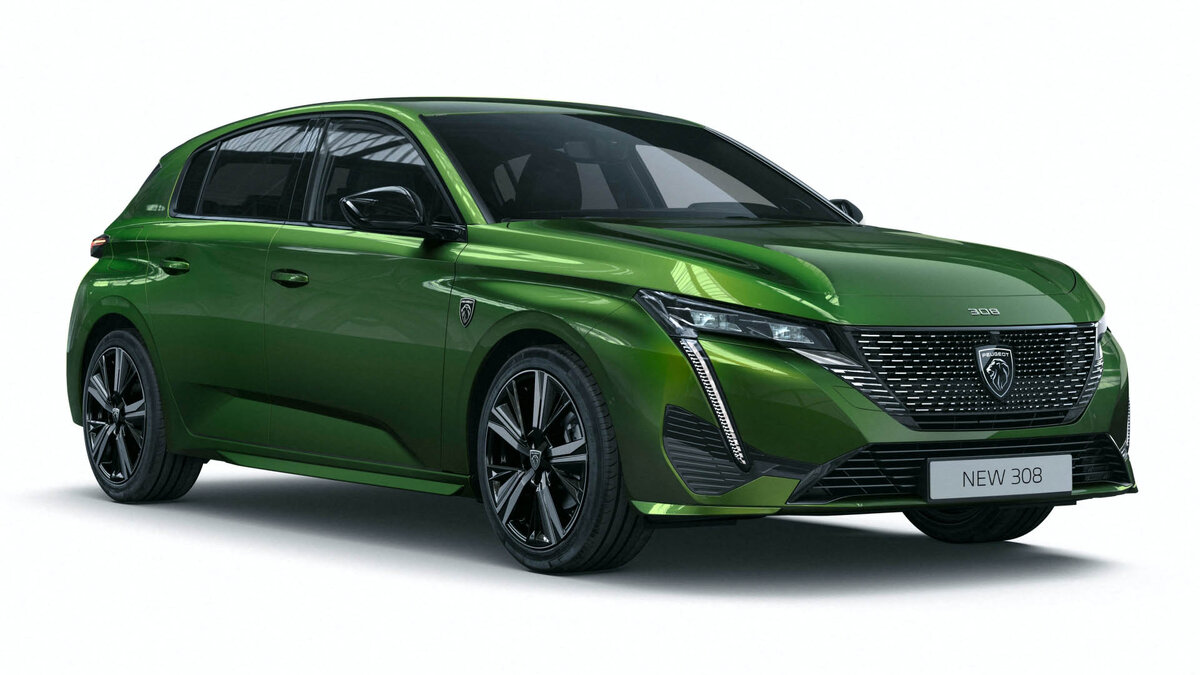 Peugeot e-308: полностью электрический автомобиль