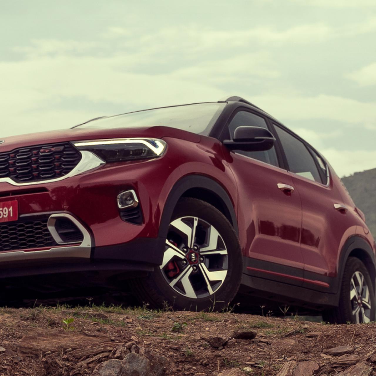 Кроссовер Kia Sonet - современный и стильный автомобиль для городской жизни