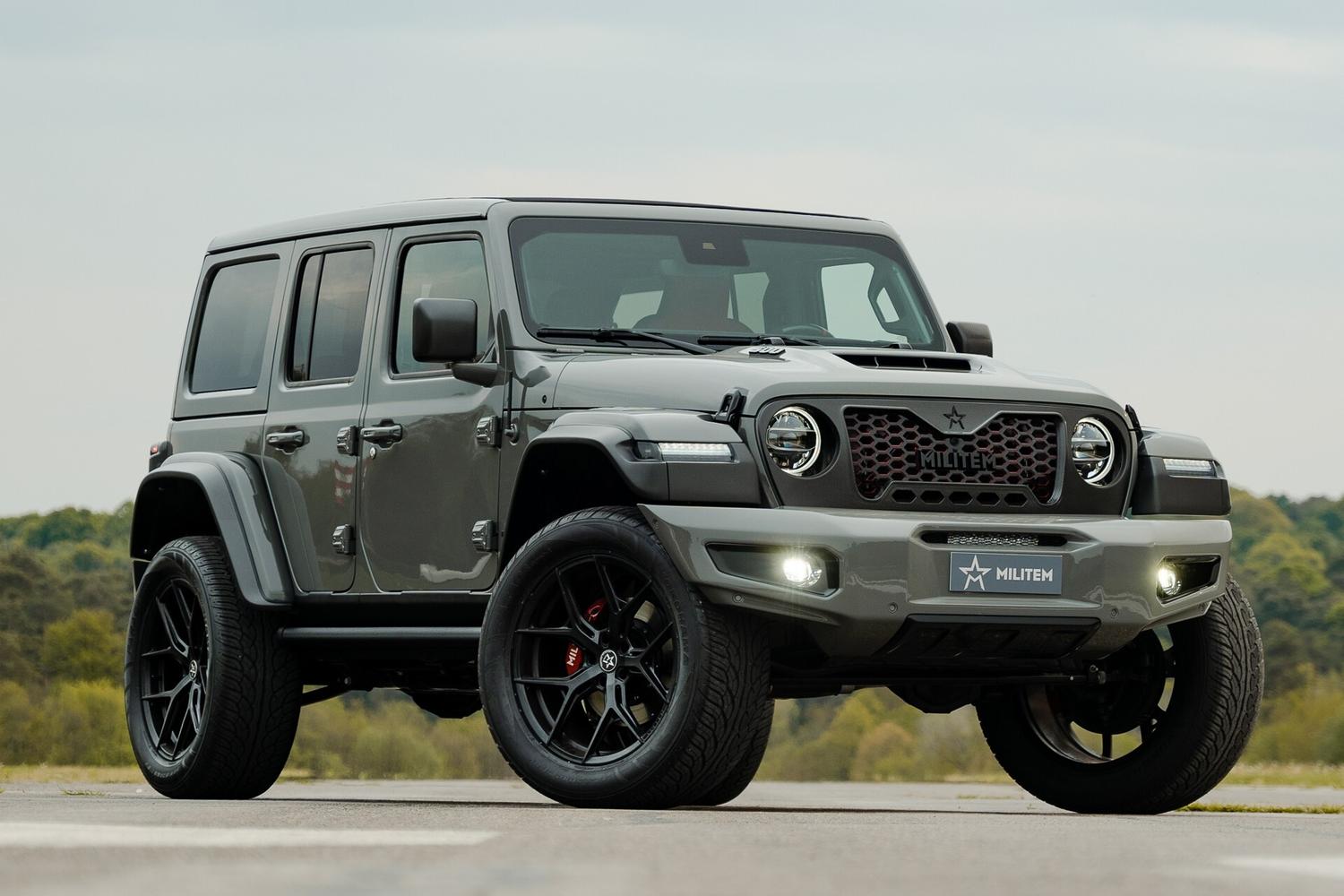 Мощный V8 двигатель в Jeep