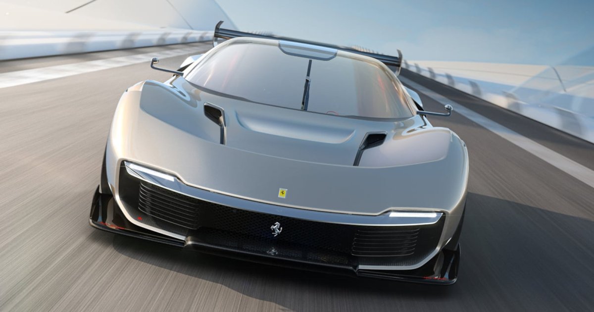 Испытание эксклюзивного суперкара Ferrari KC23