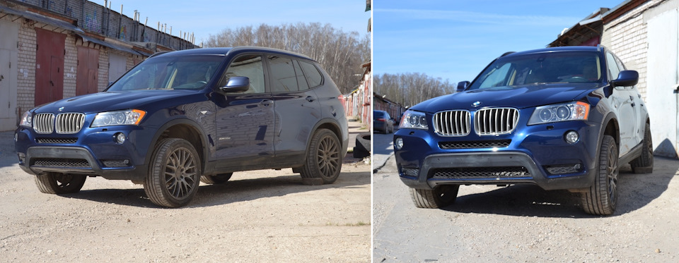 Гарантия на восстановление BMW X3 после аварии