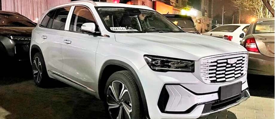 Geely Monjaro: первые фото гибридного автомобиля