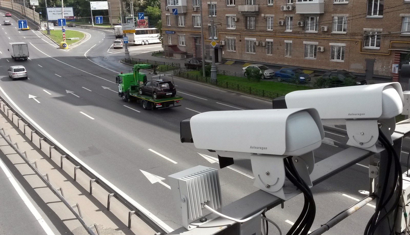 Работает камера фиксации ПДД