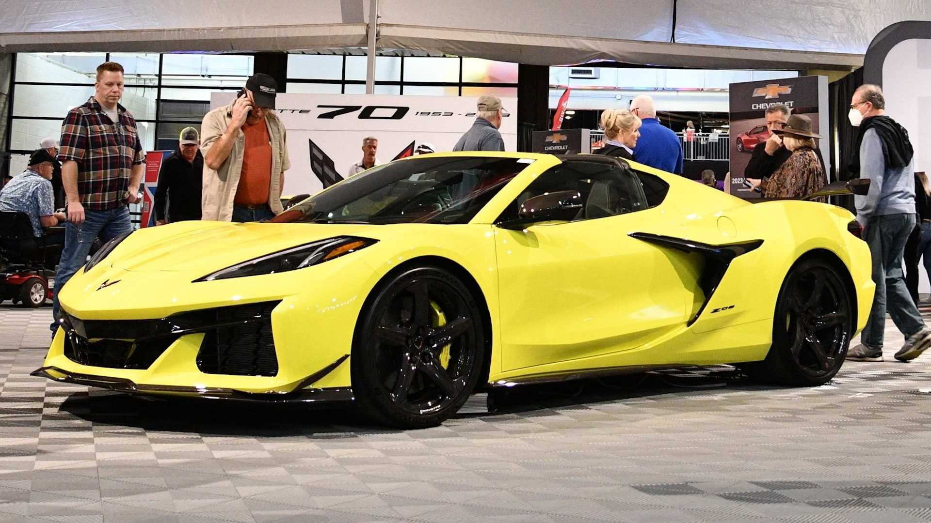 Презентация нового Chevrolet Corvette Z06 2023 года