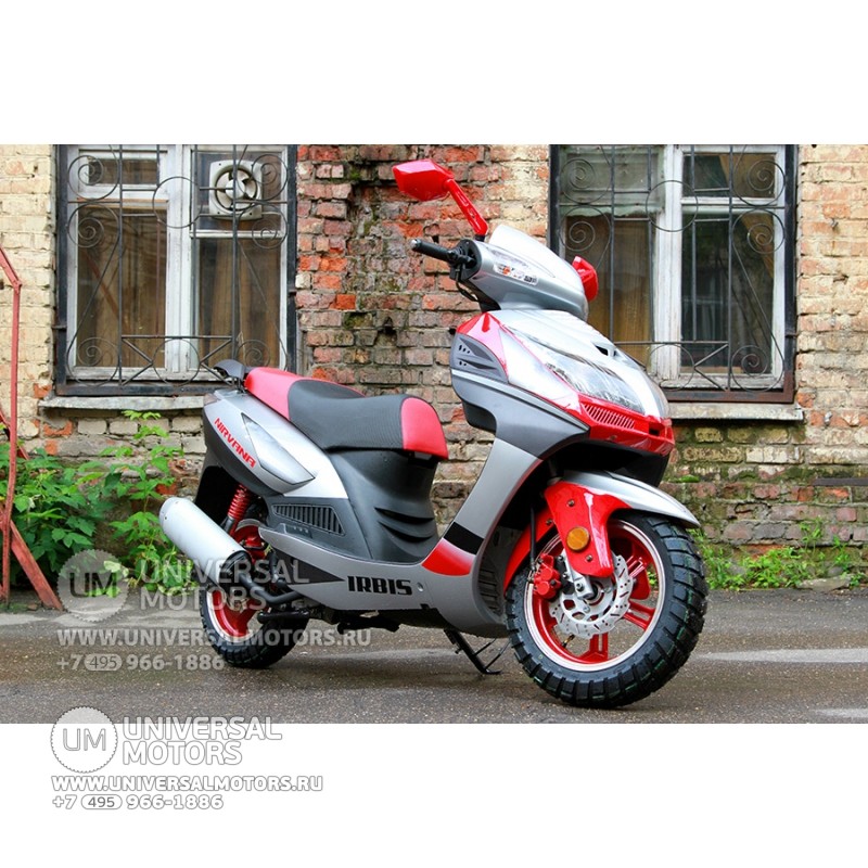 IRBIS Nirvana 150cc – стильный и надежный скутер