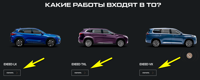 Цены на Exeed VX