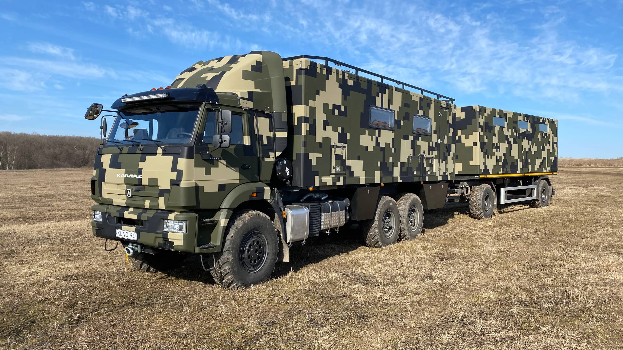 Как выбрать и заказать автодом на базе КАМАЗа?