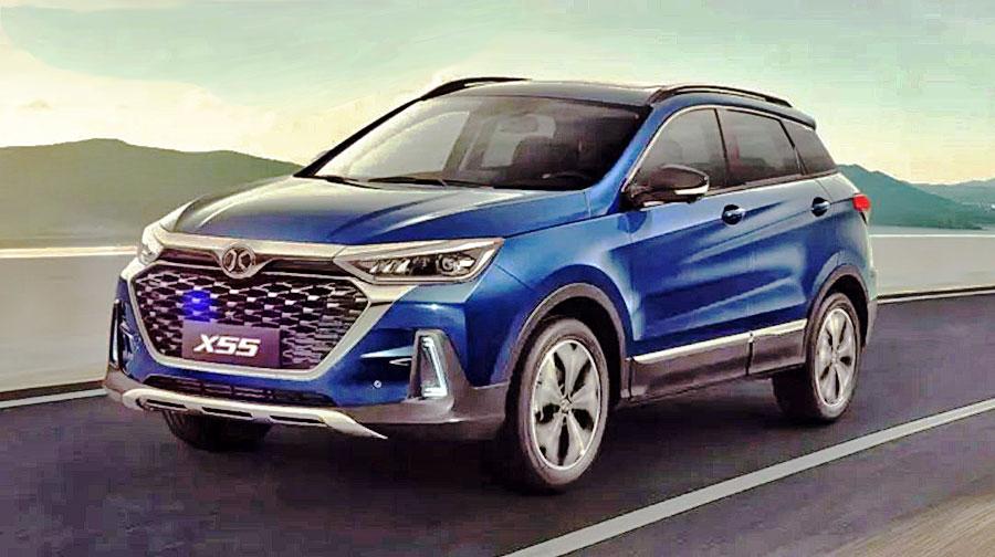 BAIC X55: второе поколение китайского автомобиля