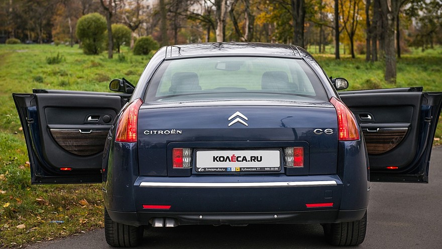 Особенности модели Citroen C6