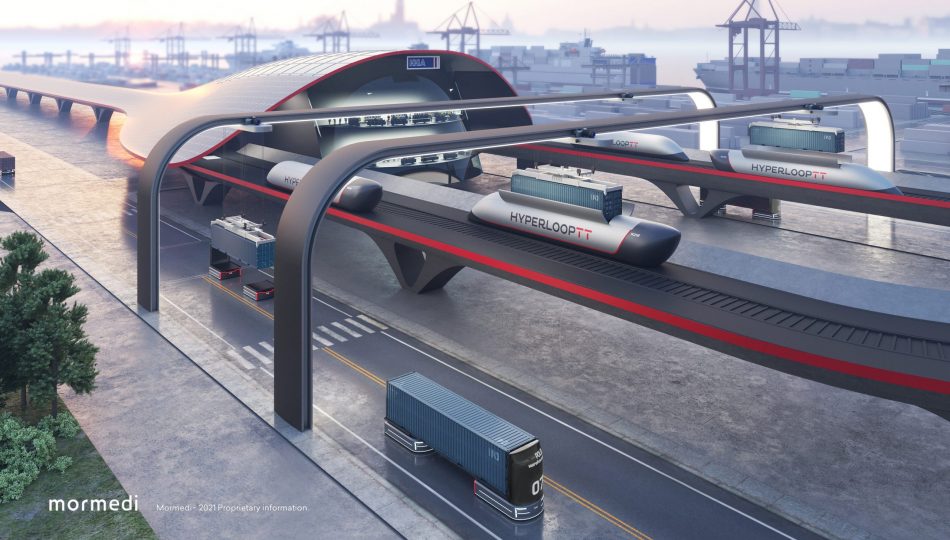 Принцип работы Hyperloop Express