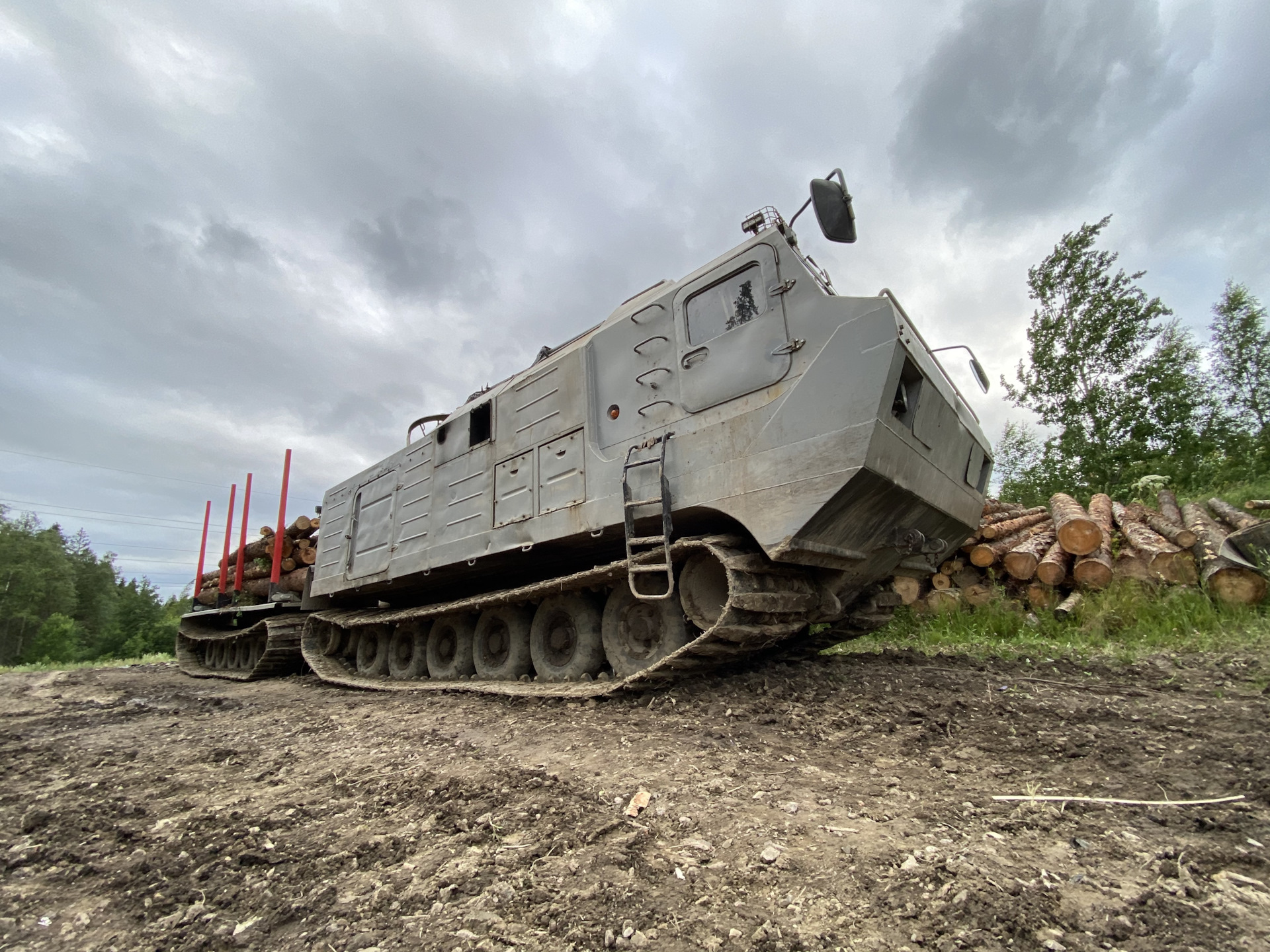 Габариты вездехода ДТ-30 Витязь