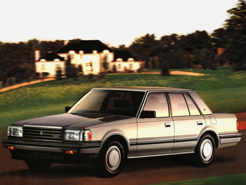 Популярность Toyota Crown MS80 в СССР