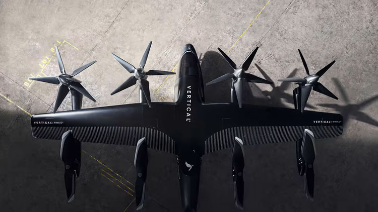 Прототип электрического аэротакси VX4 eVTOL